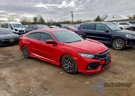 2018 Honda Civic Si from USA, damaged, VIN 2HGFC1E50JH706587